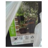 Outdoor deep plant pot