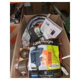 Box Lot Of Assorted Home Improvement Items