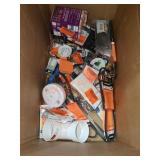 Box Lot Of Assorted Home Improvement Items