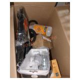 Box Lot Assorted Home Improvement Items