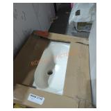 Cultured marble sink top