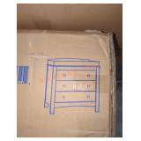 White 3 Drawer Kids Dresser with Changing Topper