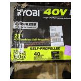Ryobi  40v Self Propelled Lawnmower