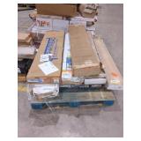 Skid Lot Assorted Vinyl Plank Flooring & Cap A