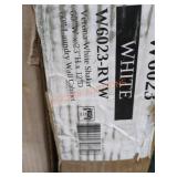 White Shaker Laundry Wall Cabinet 60wx23hx12d