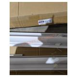 Set of 2 White Blinds 82"!UNOPENED BY ROCKEY