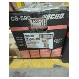 Echo cs-590 59.8 cc gas powered chainsaw