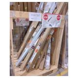 Skid Decorative Curtain Rods, Closet Shelving