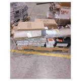 Skid Lot Assorted Vinyl Plank Flooring & Tiles