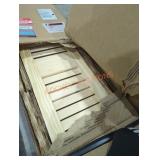 12 x 25 Wooden bifold doors