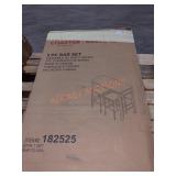 Coaster Natividad 5-Pc High Gloss & Chrome Bar Set