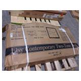 Naomi Home Contemporary Two Toned Desk