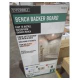 Everbilt bench backer board