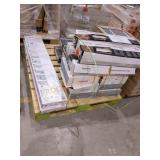 Skid LOT Mixed Floor and Wall Tiles, Plank