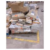 Skid Assorted Vinyl Flooring, Tiles, Capacity