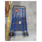 Blue Portable Shopping Cart