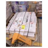 Skid  Daltile Glazed Ceramic Picket Mosaic Tiles