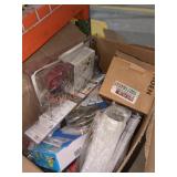 Box Lot Of Assorted Home Improvement Items