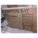 Hampton Bay Wooden Rocking Chair