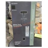 1 pendant metal rod kit