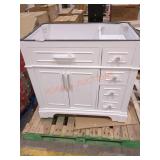 35" x 22" x 34" Vanity Base