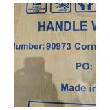 Corner TV Stand Antique White