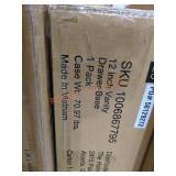 Home Depot 12"Vanity Drawer Base White