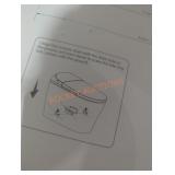 Intelligent Black toilet