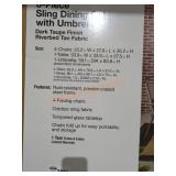 Stylewell Amber view 6 Piece Sling Dining Set W