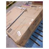 45" Freestanding Wall Mantel Electric Fireplace