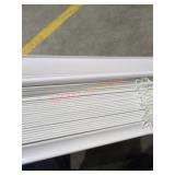 43 " White Slat Blind