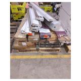 Skid LOT Mixed Vinyl Flooring and Tiles