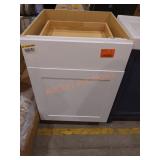 24" x 24" x 34.5" Kitchen Base Cabinet with Drawer