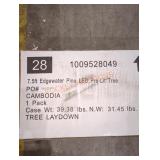 7.5 Pre- Lit Artificial Christmas Tree