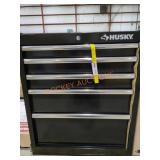 5 Drawer Husky Tool Box Black
