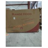 Akdy Range Hood, Black