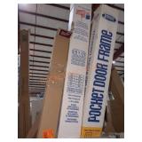 Skid  Pocket Door Frames, Decorative Curtain S,