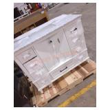 43" x 22" x 35" Sink Vanity DAMAGED