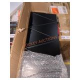 2 Drawer Black Vanity