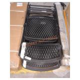 (4) HDX flex Foldable Chairs