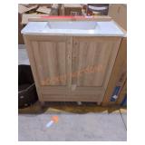 Glacier Bay Tobana 30" Vanity, Has Damage