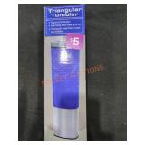 Triangular Tumbler 16 Oz