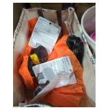 Basket full of Halloween decorations
