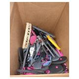 box Lot Of Assorted Flipflops