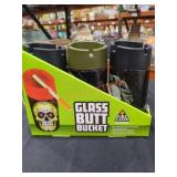Glass Butt Bucket Qty 3