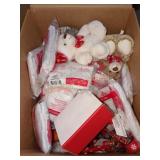 Box Lot Of Assorted Christmas Items