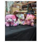 6 small stuffed animals