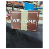 Welcome signs
