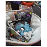 Basket lot of Halloween items
