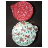 Case Winter Theme (3pk) Plastic Containers w/ Lids